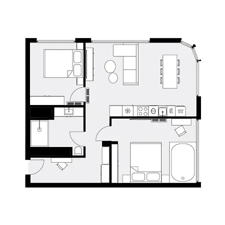 Urban Global - Jacuzzi - 20th Floor No 23 - Garage - Luxury Διαμέρισμα *